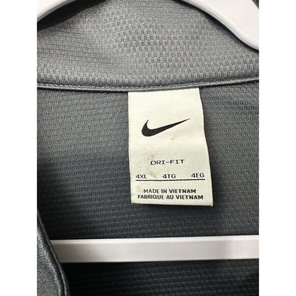 Nike Dri-Fit Mens 1/4 Zip Performance Pullover 4XL Gray - Picture 6 of 8